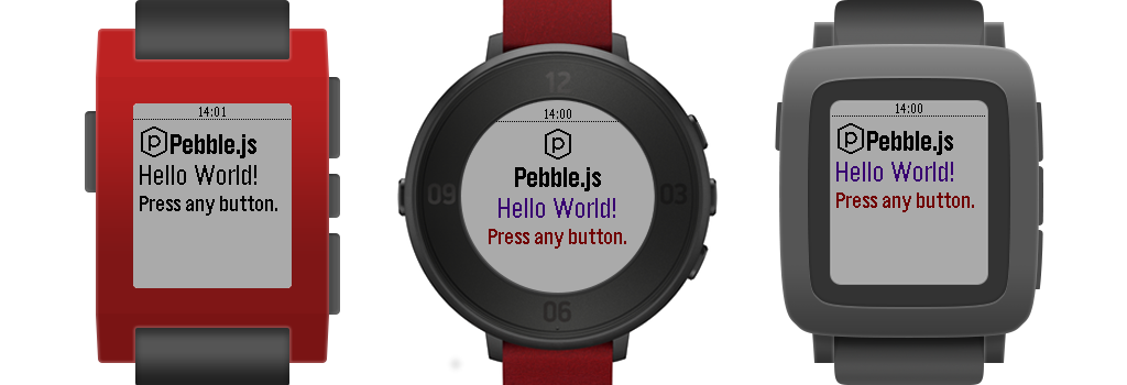 Pebble.js Screenshots