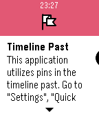 Timeline Notification