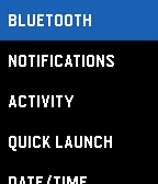 The new MenuLayer
>{pebble-screenshot,pebble-screenshot--time-red}