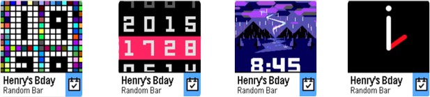 Unobstructed-watchfaces