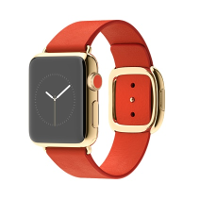 Apple Watch Edition with red band イメージ