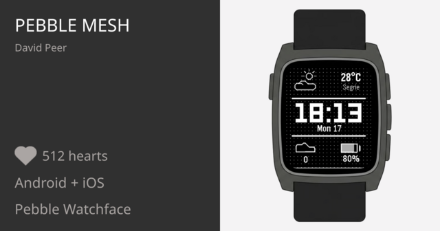 Pebble Mesh - Pebble Appstore