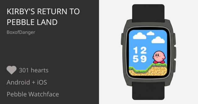 Kirby's Return to Pebble Land - Pebble Appstore