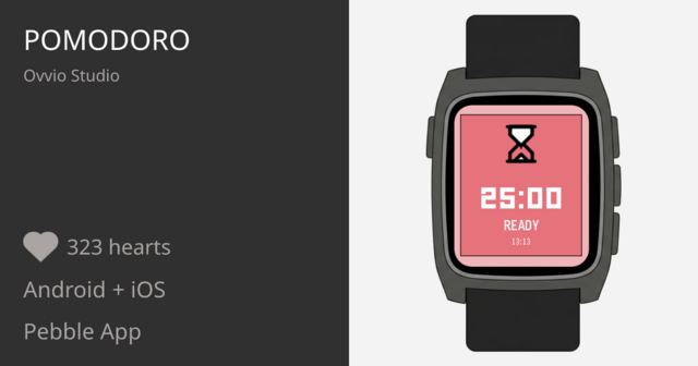 Pomodoro - Pebble Appstore