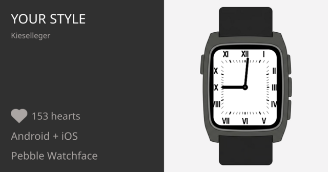Your Style - Pebble Appstore