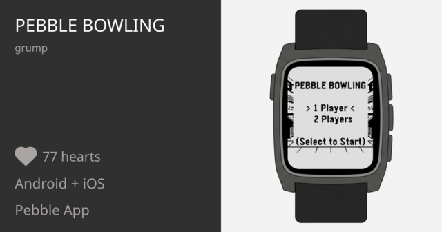 pebble bowling - Pebble Appstore