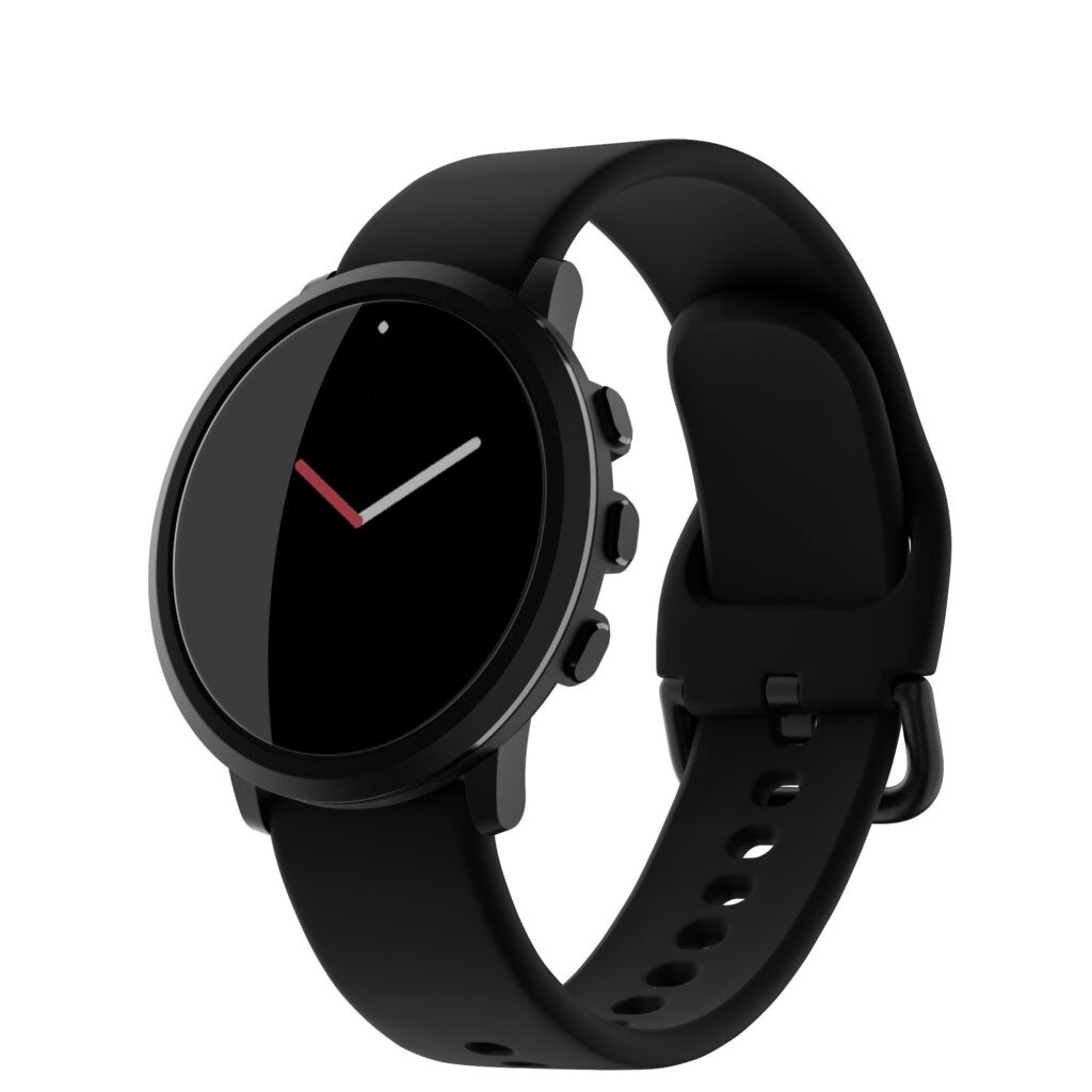 Pebble Round 2のイメージ画像5（マテブラック＋20mmバンド）