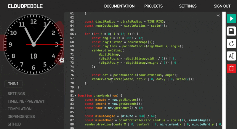 【主に開発者向け】CloudPebble復活、新JavaScriptランタイム、Time 2/Round2向けSDK提供開始の3本立てのお知らせ